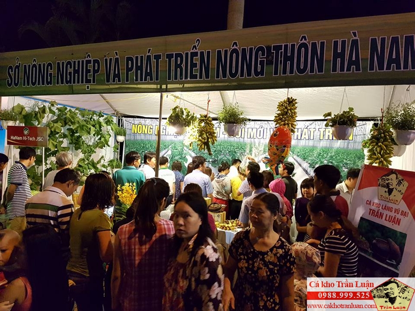 cá kho làng vũ đại hội chợ Hoàng Quốc Việt