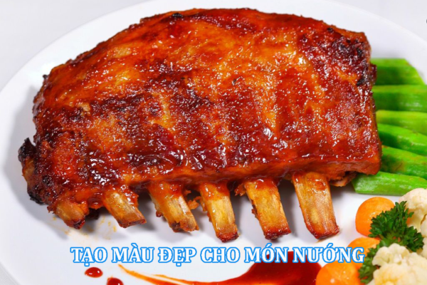 Tạo màu đẹp cho món nướng