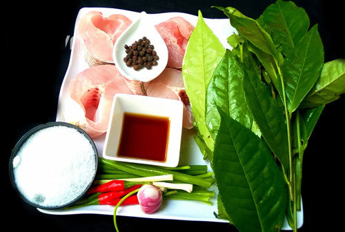 nguyên liệu kho cá