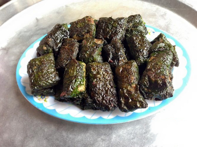 Hoàn thành chả cá mòi