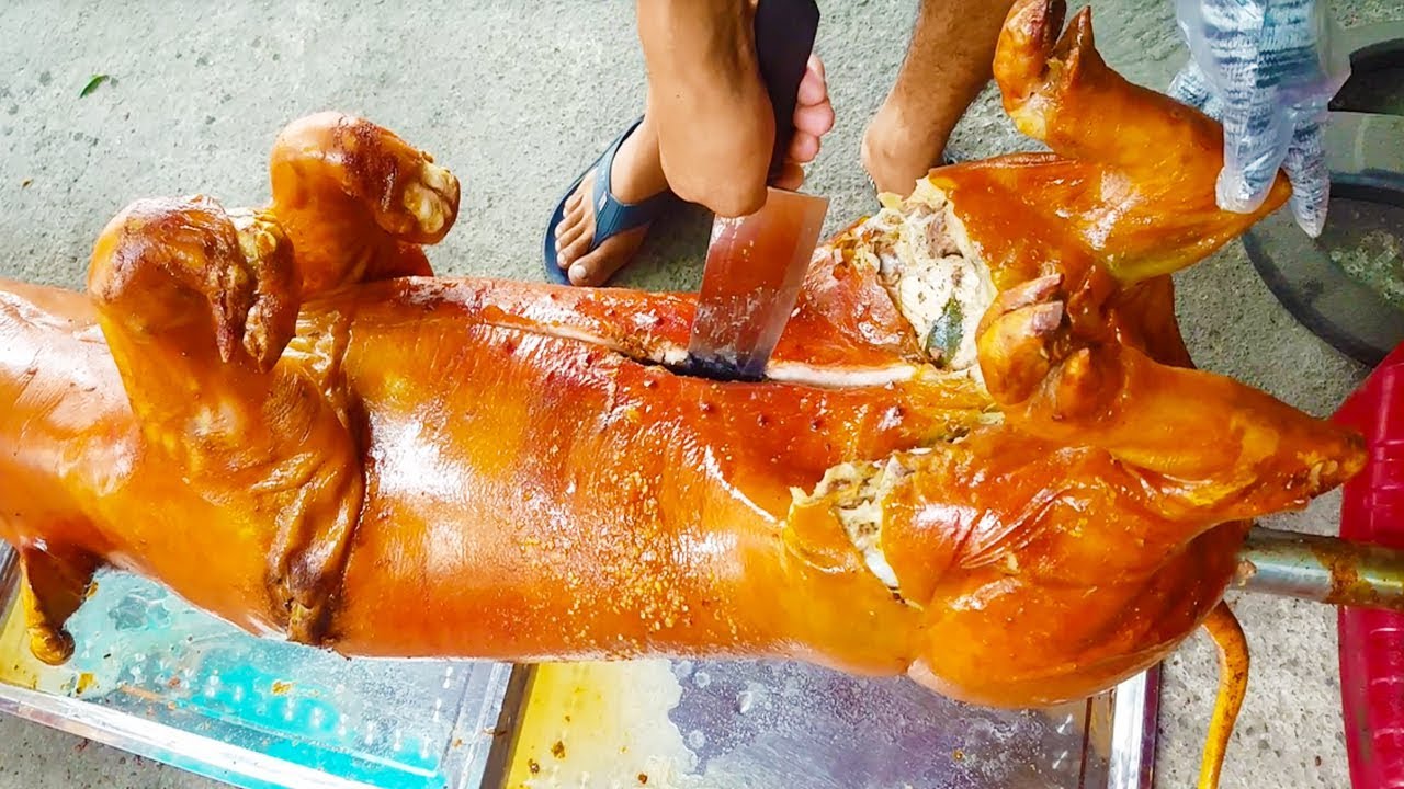 Hương vị thơm ngon của đặc sản lợn sữa quay Lạng Sơn