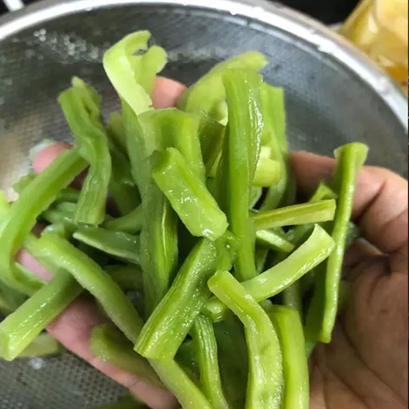 sơ chế rau tiến vua sơ chế rau tiến vua