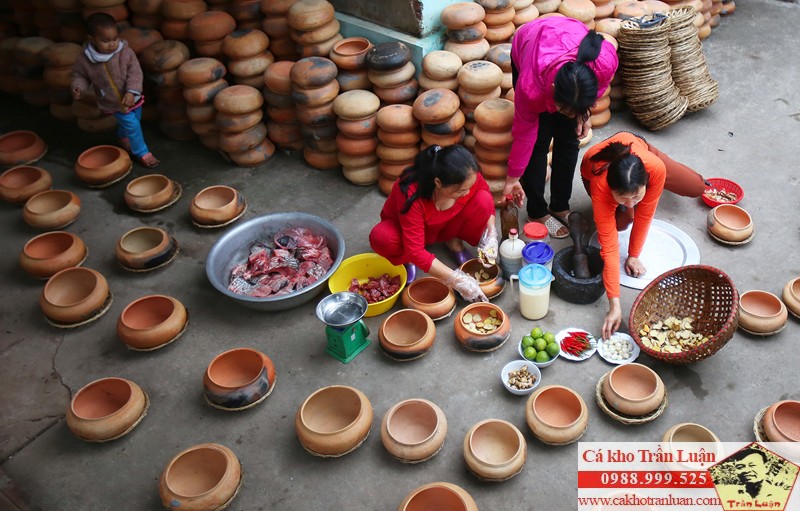 Nguyên liệu kho cá