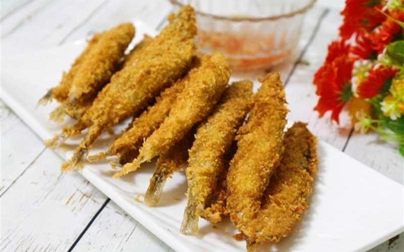 Cá kèo chiên xù