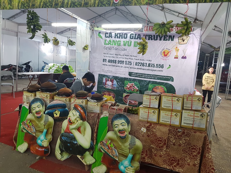 Gian hàng Cơ sở Trần Luận tại hội chợ quốc tế nông nghiệp AgroViet 2019