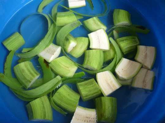 chuối xanh kho cá chuối xanh kho cá