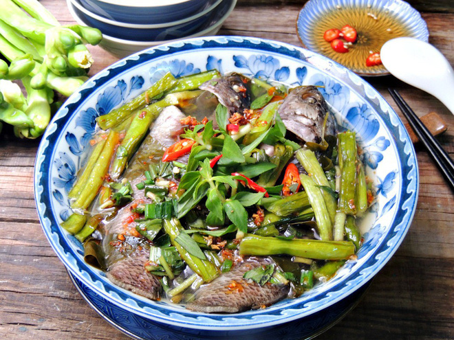 Canh cá rô chữa bệnh Canh cá rô chữa bệnh
