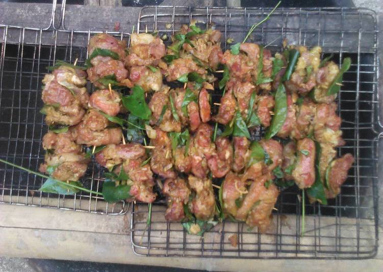 Hướng dẫn làm món thịt xiên móc mật